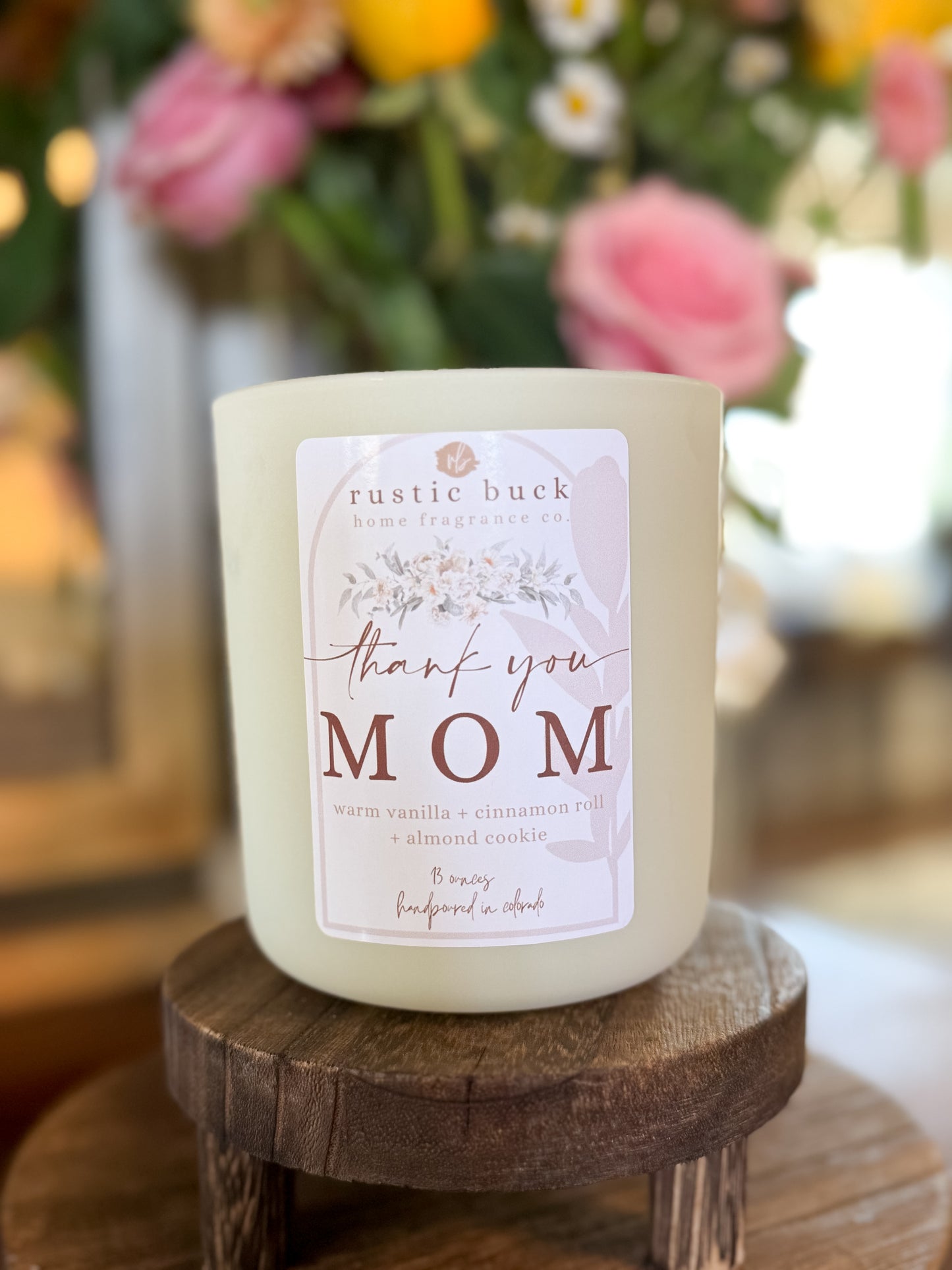 Thank You Mom Candles