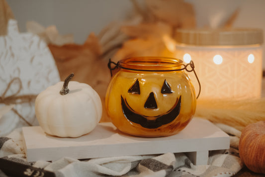 Jack O' Lantern Jars