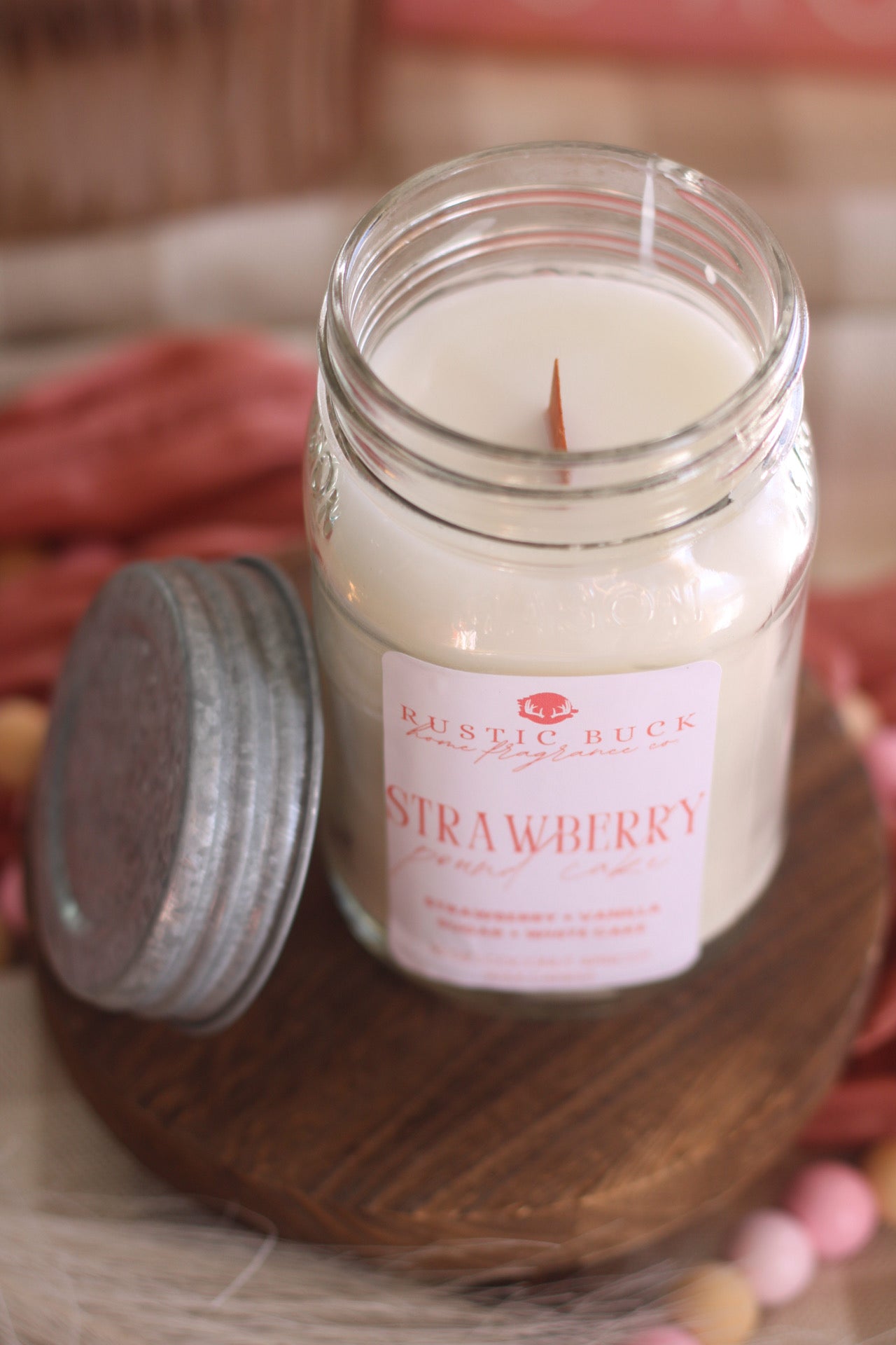 Valentine's Day Mason Jar Candles