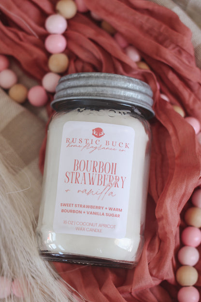 Valentine's Day Mason Jar Candles